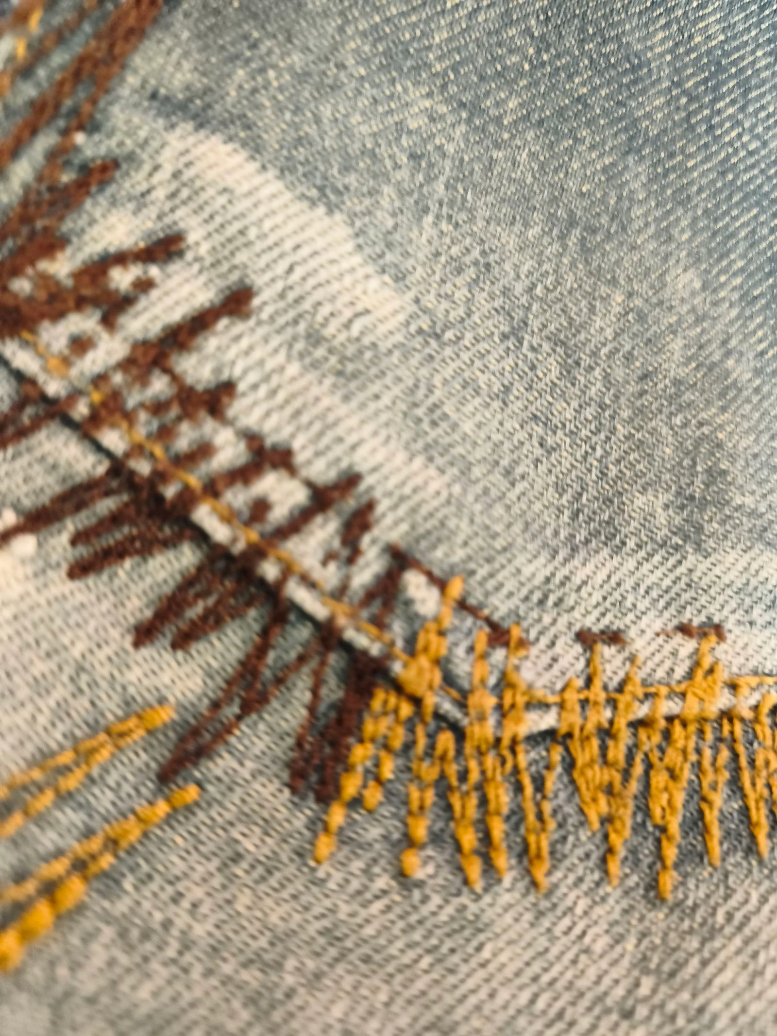 Mini falda vaquera estilo vintage Iceberg talla 27 – photo 10
